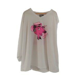Kobe Pink Panther Men's XL Jersey White #40 Cartoon Sportswear